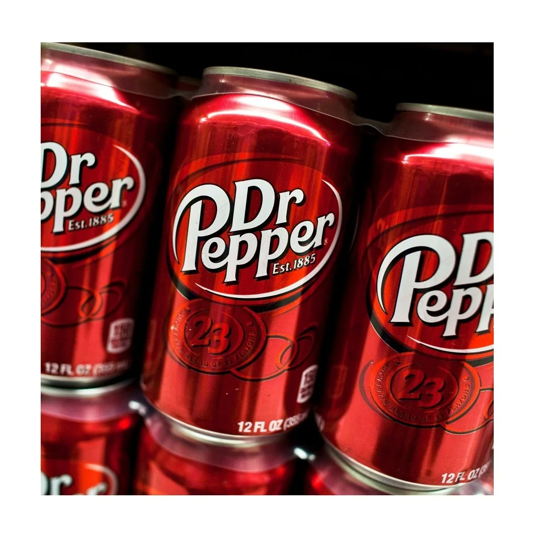USA Origin 355ml Soft Drink Dr Pepper Classic Cherry Soda 24 Bottles Flav  Fruity Coffee Flavors Low-Fat Bulk Packaging Wholesale| Alibaba.com, image size:1068x1064