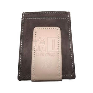 Nouveau design portefeuille avec logo personnalisé portefeuille de qualité supérieure meilleur matériau fabriqué en cuir véritable portefeuille en - Product Image 2