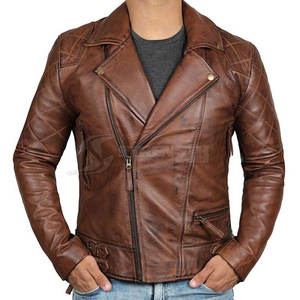 Chaqueta de Cuero para Hombre, Estilo Urbano, Alta Calidad, Superventas, el Mejor Diseño en Ropa Masculina con Chaquetas Competitivas - Product Image 4