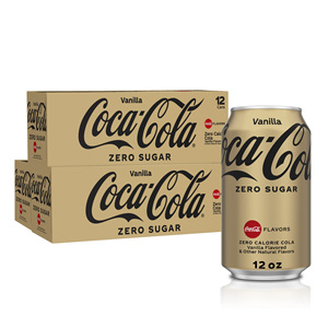 Coca Cola VANILLA ZERO SUGAR 330ml Sprite Sin Azúcar al por Mayor Suministro de Coca Cola VANILLA ZERO SUGAR en Francia - Product Image 1