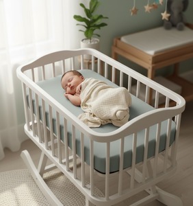 Drap de lit pour bébé toutes saisons, tissu respirant pour un sommeil paisible - Product Image 2