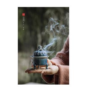 กระถางธูปโบราณสไตล์อาหรับสำหรับตกแต่งบ้านมีสีต่างกันในราคาโรงงาน - Product Image 3