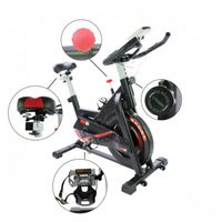 Bicicleta de Spinning en Stock en España con Pantalla LCD y Monitor de Frecuencia Cardíaca Resistencia Ajustable Envío Rápido
