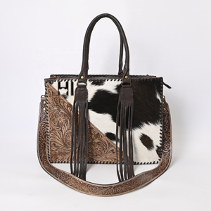 Best Selling Cowhide Leather Tote <b>Bag</b> Hand Tooled Western Cowgirl <b>Shoulder</b> Handbag for Women - Product Image 2