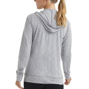 Sudadera con Capucha y Cremallera para Mujer, con Logotipo Personalizado de Alta Calidad, Tejido de Punto, Precio Económico al por Mayor - Product Image 2