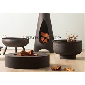 Foso de fuego de metal industrial moderno y resistente con malla de acero reforzado para incendios intensos al aire libre Durabilidad superior - Product Image 6