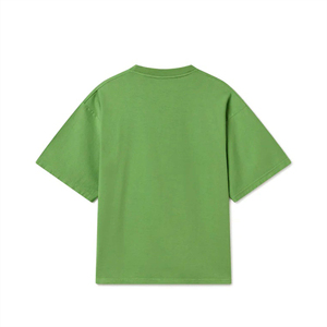 T-shirt ample en polyester 100% coton unisexe confortable et léger pour un usage quotidien décontracté en tissu tricoté Streetwear - Product Image 2