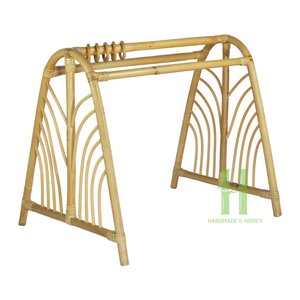 HNH Craft interior ratán bebé gimnasio hecho a mano ratán jugar gimnasio bebé mimbre jugar gimnasio Muebles personalizados en fábrica de Vietnam - Product Image 1