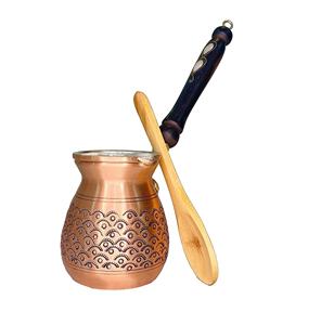 Cafetera de Cobre Hecha a Mano con Acabado Martillado Tradicional para una Decoración Elegante de Cocina y Comedor, Ambiente y Estilo para el Hogar - Product Image 6