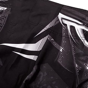 Shorts d'entraînement MMA durables à taille élastique, tissu épais, fabrication sur mesure, logo frontal pour homme, respirant, séchage rapide, service OEM - Product Image 6