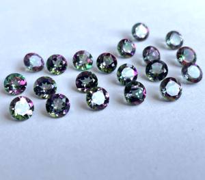 โทแพซมิสติกธรรมชาติ 4 มม. ทรงกลมเจียระไน คุณภาพดี - โทแพซมิสติกทรงกลมเจียระไน - Product Image 4