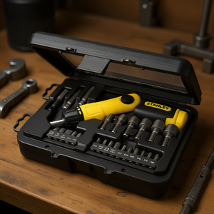 Juego de Destornilladores con Empuñadura de Pistola Stanley 22, Juego de Herramientas de 25 Piezas - Product Image 3