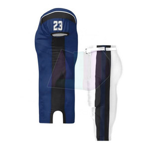 Uniformes de Fútbol Americano Cómodos a Precio Económico, Conjuntos de Camiseta Corta y Pantalones Hechos de Material Transpirable de Spandex/Poliéster para Todos - Product Image 3