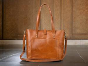 Sac fourre-tout multifonctionnel de luxe en cuir Ladys Sacs à main en cuir véritable Sacs fourre-tout en cuir pour femmes LTB-0042 - Product Image 6