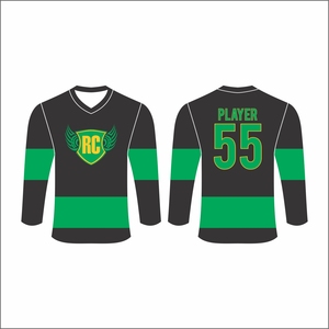 2024 maillot d'entraînement de Football à manches longues de sport personnalisé coupe automatisée 100% Polyester 180g tissu poids-uniforme de gardien de but - Product Image 4