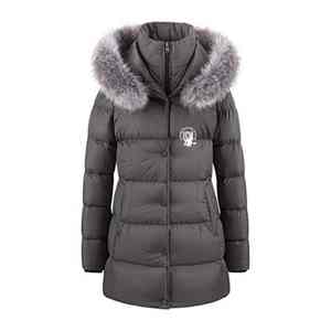 Chaqueta Acolchada Estilo Blazer para Mujer, Ropa Deportiva ÚNICA, Impermeable, con Capucha Desmontable, Forro de Microfibra, Cálida para Invierno - Product Image 2