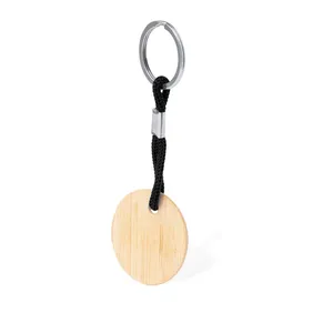 Portachiavi e Moschettone in Bambù Ecologico Cirbam, Gadget Promozionali - Product Image 4