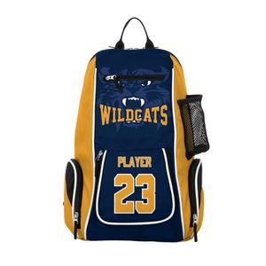 Middle Yellow High Quality Nylon Fabric <b>Waterproof</b> <b>Backpack</b> Custom Logo Folding <b>Backpack</b> for adinext - Product Image 1