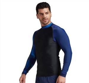 เสื้อแรชการ์ดกีฬาสำหรับผู้ใหญ่ จัดส่งเร็ว พิมพ์ลายแบบซับลิเมชั่นตามสั่ง แขนยาว ยืดหยุ่น ราคาพิเศษ - Product Image 4