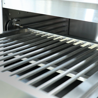 Grill salamandre infrarouge à haute température commercial HELAXEN, cuisson rapide, économie d'énergie, équipement commercial