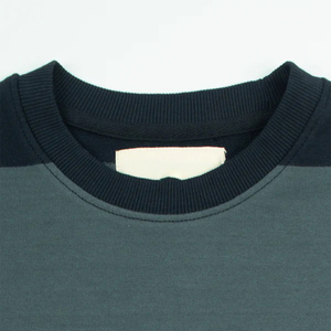 Sudadera para hombre de alta calidad Mezcla de algodón cómoda Manga larga Top para hombre OEM ODM Suministro de fábrica Marca personalizada Ropa al por mayor - Product Image 4