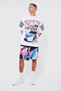 Dtg Imprimir al por mayor diseño personalizado Gráfico en blanco Tallas grandes Ropa de hombre y mujer Sin costuras 100% algodón Camisetas de gran tamaño - Product Image 4