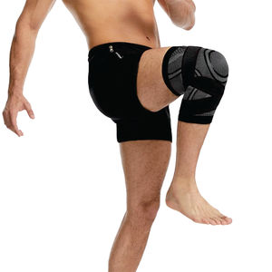 ผ้าพันหัวเข่าสำหรับออกกำลังกายสีฟ้าลายพรางปรับได้สำหรับเล่นกีฬา - Product Image 2