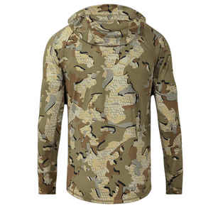Vêtements de chasse imperméables personnalisés, randonnée, camping, sweat-shirt de chasse camouflage avec capuche, fabriqué au Pakistan - Product Image 2