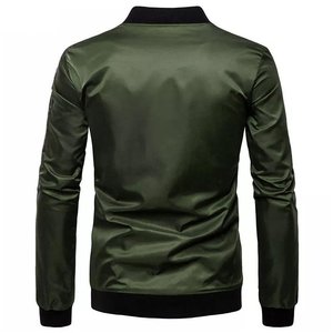Top qualité personnalisé hommes Bomber vestes conception 2025 pour hommes bonne qualité conception Street Wear Bomber vestes - Product Image 2