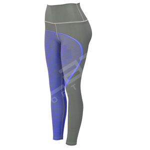 Blaze Fight Wear Pantalon de survêtement respirant personnalisable Taille élastique Taille haute Leggings d'entraînement de yoga Solid Wholesale Yoga Sports - Product Image 1