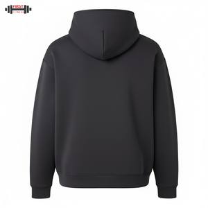 เสื้อฮู้ดแบบสวมหัวสำหรับผู้ชายใน300gsm ฤดูหนาวผ้าคอตตอนใส่ในท้องถนนดีไซน์แบบกำหนดเองได้ - Product Image 2