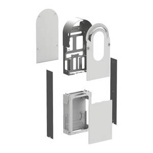 Kit EVA1RFKS1 Schneider Electric EVlink Pro AC, Contenitore Metallico per 1 Strumento Elettronico di Ricarica a Pavimento - Product Image 1