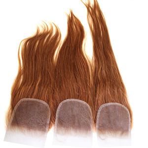 วิกผมยาวปิดลูกไม้100% ผมดิบธรรมชาติผมถักเปียด้านหน้าสำหรับวิกผมยาวเกรด5x5 HD - Product Image 1