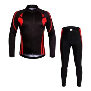 Ropa deportiva de nuevo diseño, uniformes de Ciclismo de secado rápido de excelente calidad, camiseta de Ciclismo de manga completa ajustada, MOQ bajo Unisex - Product Image 1