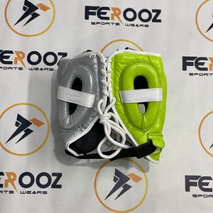 Guantes Profesionales de MMA de Cuero Genuino de Vaca, Personalizados en Rojo y Plata, Ligeros, Transpirables, Kit de Boxeo y Sparring con Cierre de Cordones - Product Image 6