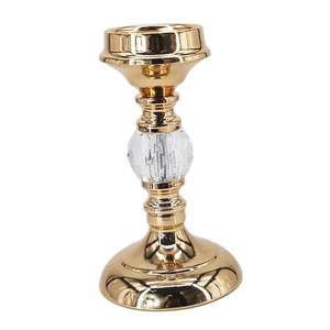 เชิงเทียนโลหะทำมือแบบพรีเมี่ยมสำหรับตกแต่งบ้านสไตล์คลาสสิกตกแต่งงานแต่งงานคริสต์มาสที่ซับซ้อน - Product Image 3