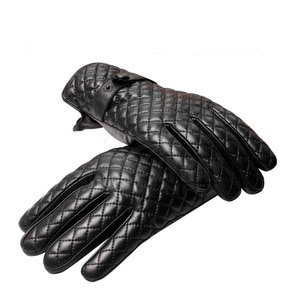 ถุงมือหนังแกะสำหรับผู้ชายถุงมือแฟชั่นฤดูหนาวระบายอากาศและกันน้ำ - Product Image 3