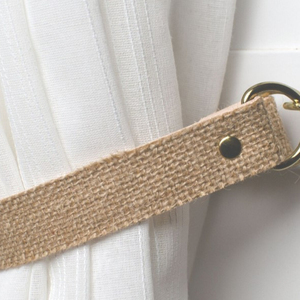 Minimalist Leather Curtain Tie-Back - Product Image 1