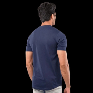 Men's <b>Short</b>-<b>Sleeve</b> Henley <b>Shirt</b> Lightweight Vintage Workwear O-Neck <b>Button</b>-<b>Up</b> 100% Cotton Breathable Quick Dry Casual T-<b>Shirts</b> - Product Image 2