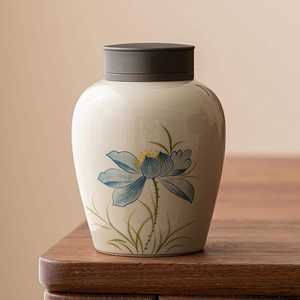 Urne souvenir décorative pour femmes élégantes moyennes taille parfaite urne commémorative pour animaux de compagnie pour le souvenir des cendres humaines - Product Image 5