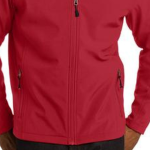 High Quality <b>Men's</b> Plus Size Softshell Winter <b>Jacket</b> with Waterproof and Breathable Heated Zipper Closure - Product Image 2