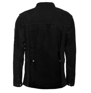 Proveedor a granel, ropa de trabajo de seguridad, chaquetas de cuero de soldadura productivas, desgaste de soldadura, chaquetas de soldadura industriales al mejor precio - Product Image 5