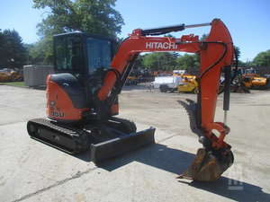 Mini-excavatrice Hitachi d'occasion 35U, 3 tonnes, 2,7 tonnes, 1,8 tonnes, U33, U26, excavatrice sur chenilles compacte hydraulique pour travaux agricoles et de construction - Product Image 5