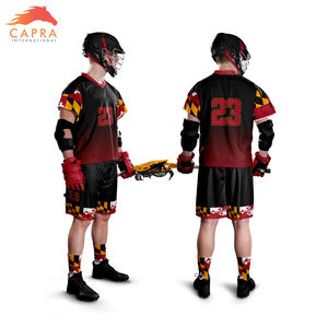 Uniformes sublimés de crosse 100% ensembles confortables respirables d'uniforme de crosse de polyester - Product Image 4