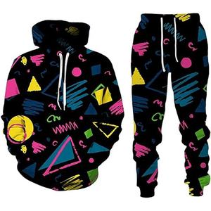 Ensemble de jogging de sport personnalisé de haute qualité unisexe, survêtement de sport pour homme, survêtement uni pour homme pour l'hiver - Product Image 1