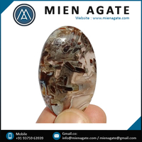 Meilleure vente de haute qualité bâton Agate Cabochon authentique cristal Cabochons bijoux en vrac haute autorité artisanat autres cristal artisanat