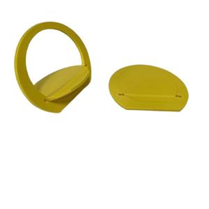 Yellow <b>Office</b> <b>Phone</b> Holder Injection Molded Plastic Convenient for Use - Product Image 1