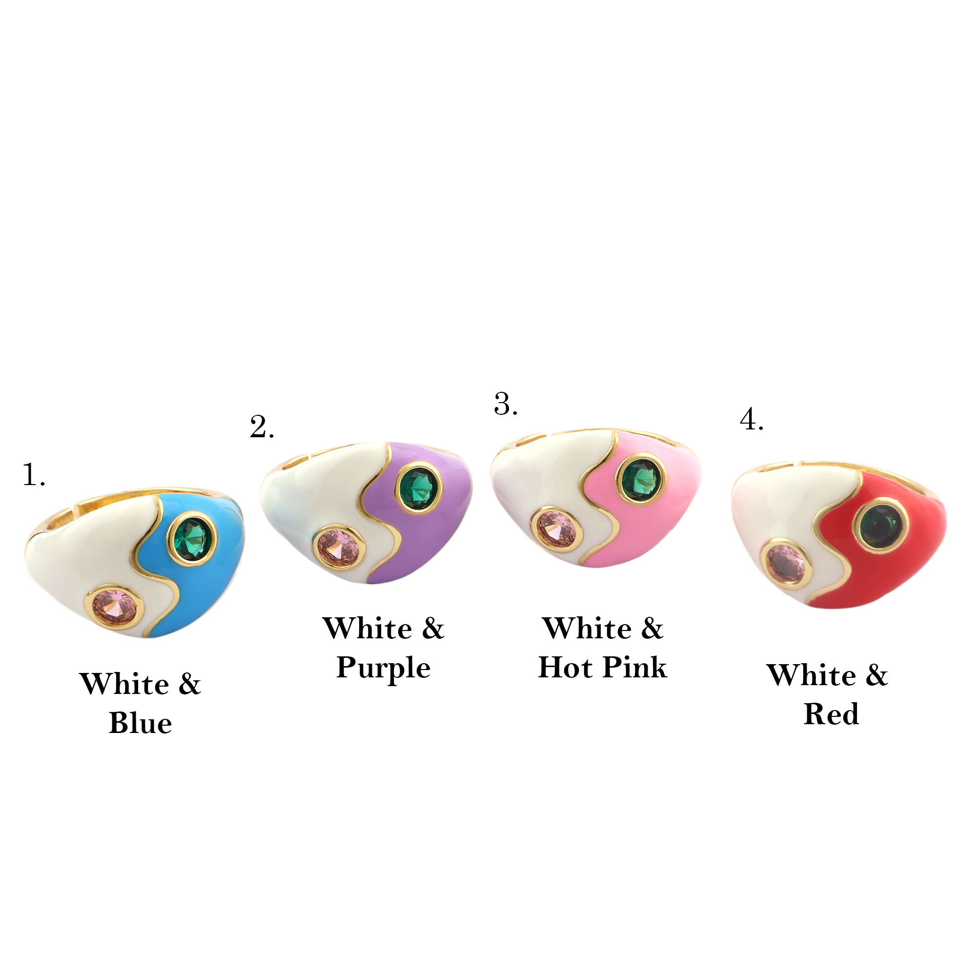 สีขาว &amp; สีม่วง