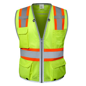 Gilet de sécurité réfléchissant haute visibilité en gros d'usine - Product Image 2