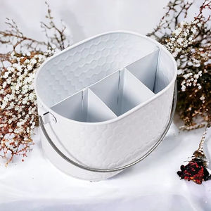 Minimal Artistic <b>Metal</b> Cutlery Holder <b>For</b> Clean Kitchen Decor Providing Subtle And Elegant Utensil Storage - Product Image 1